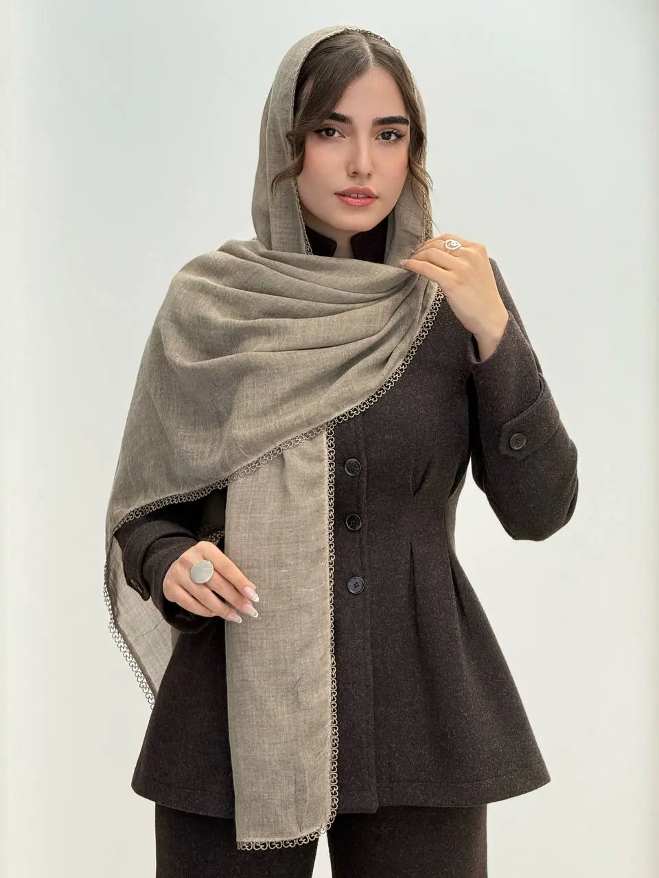 7542-شال پاییزه ck